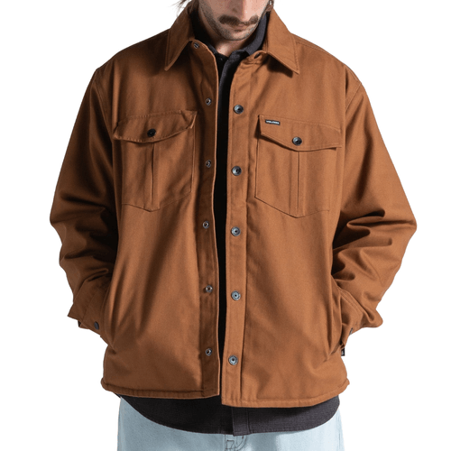 Jaqueta Masculina Volcom Westmead Major Brown MARROM-VLJQ010035- -1-